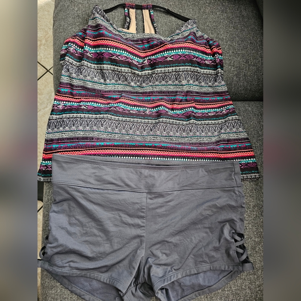 Kona Sol Gray Swin Wear